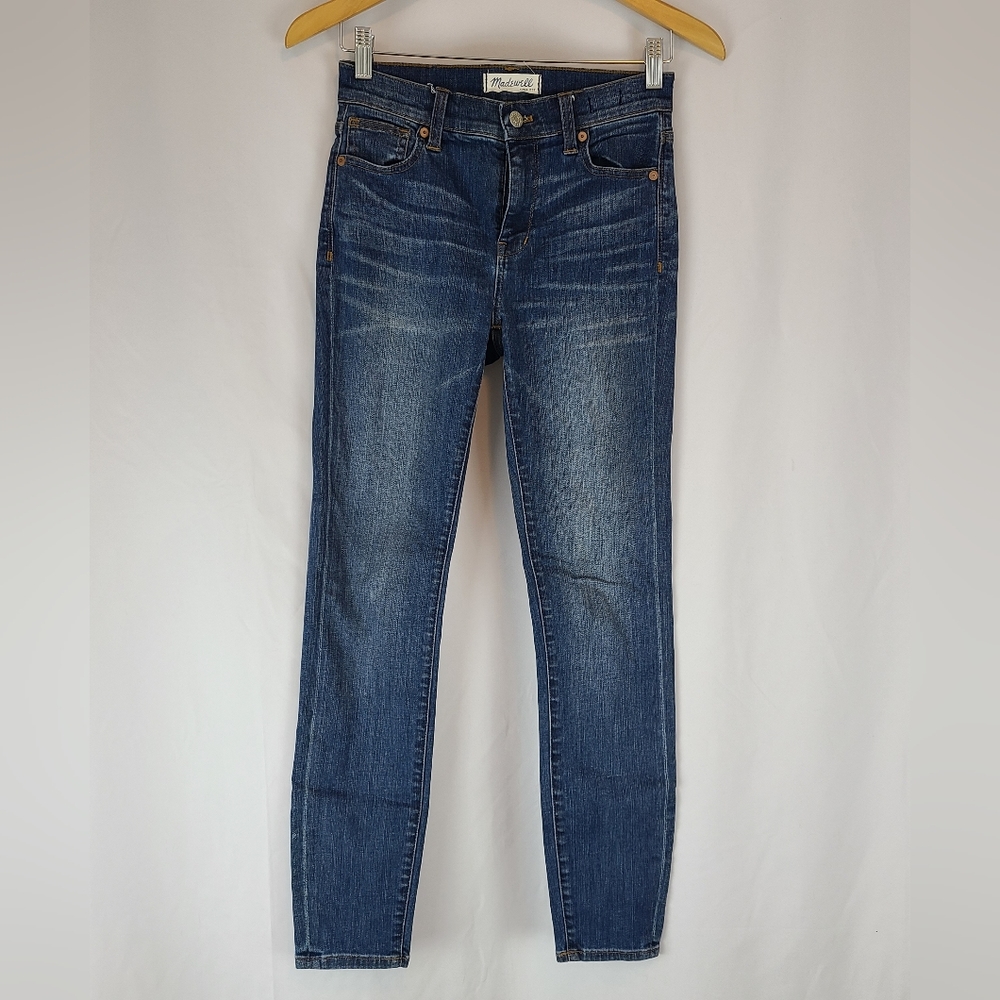 Madewell High Riser Skinny  Ankle Jeans, size 26